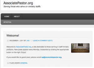 AssociatePastor.org